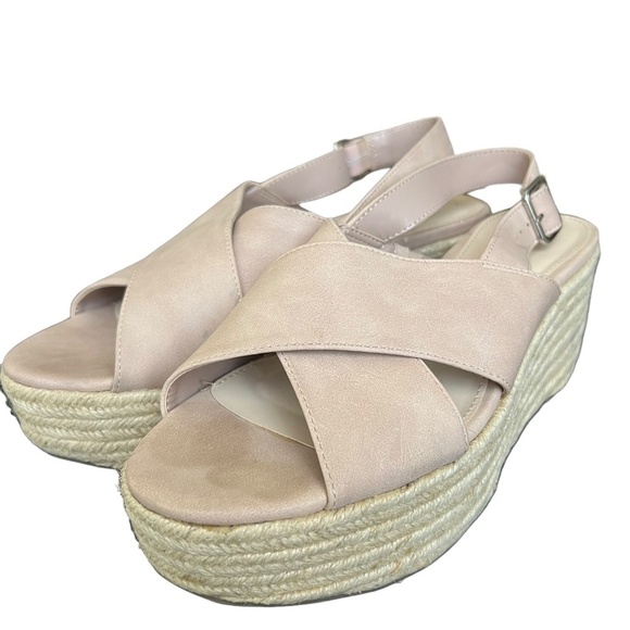 Bar III Shoes - Bar III | Espadrille Nude Sandals